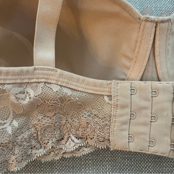 Mastectomy Bra - NATURALWEAR N4024 36C - Wire Free Nude NEW - Picture 10 of 11